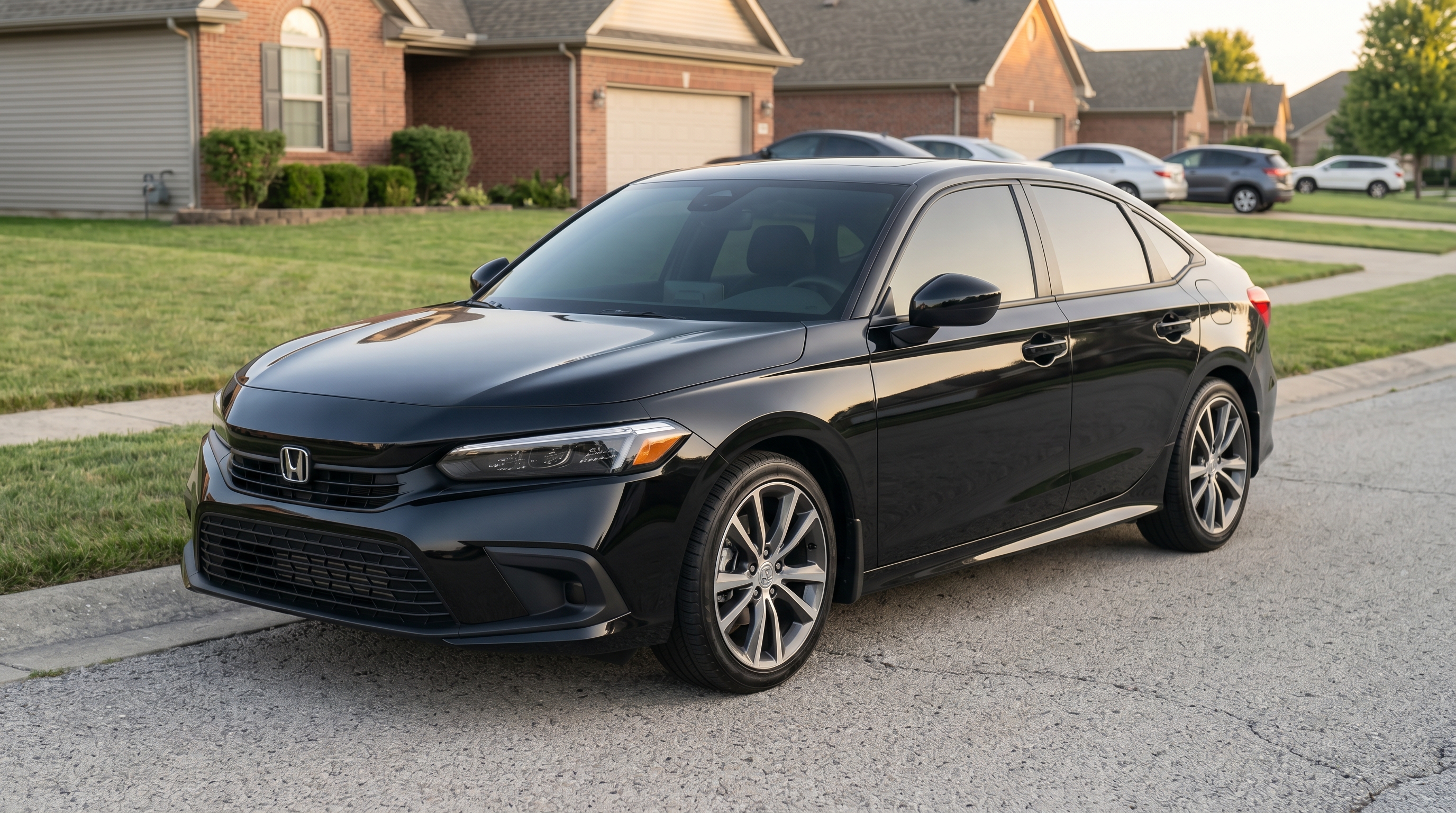 Honda Civic precut window tint kit